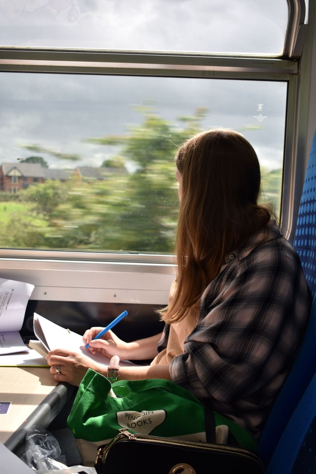 A rose-tinted window